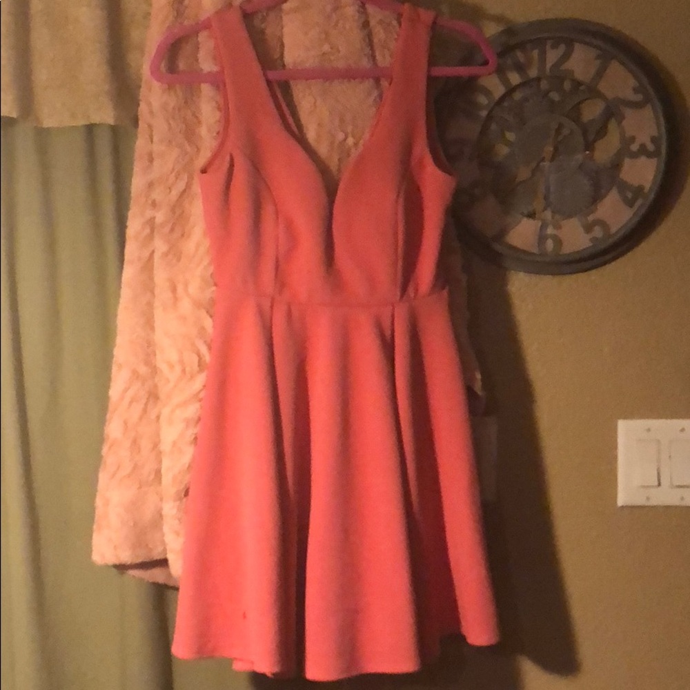 Pink dress. Bought from spool72 boutique online.
